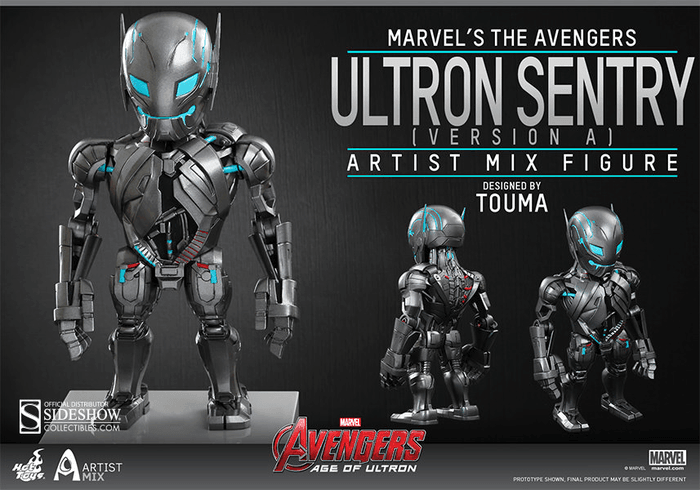 HOT902337 Avengers 2: Age of Ultron - Artist Mix Ultron Sentry Blue - Hot Toys - Titan Pop Culture