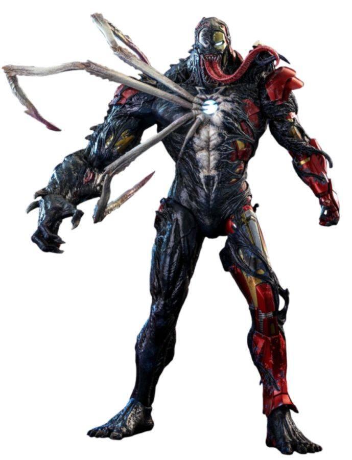 HOTAC04 Spider-Man Maximum Venom - Venomized Iron Man 1:6 Scale 12" Action Figure - Hot Toys - Titan Pop Culture