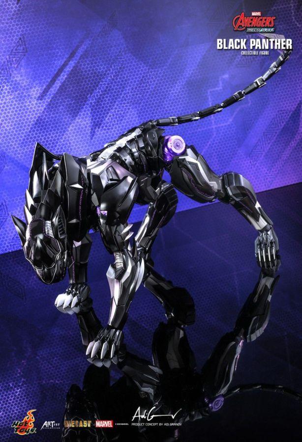 HOTAC05D55 Avengers: Mech Strike - Black Panther Diecast 1:6 Scale Action Figure - Hot Toys - Titan Pop Culture