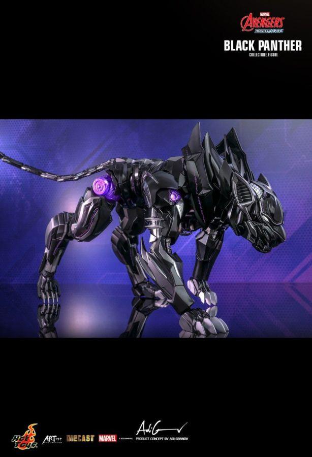 HOTAC05D55 Avengers: Mech Strike - Black Panther Diecast 1:6 Scale Action Figure - Hot Toys - Titan Pop Culture