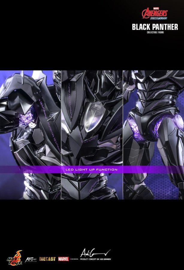 HOTAC05D55 Avengers: Mech Strike - Black Panther Diecast 1:6 Scale Action Figure - Hot Toys - Titan Pop Culture