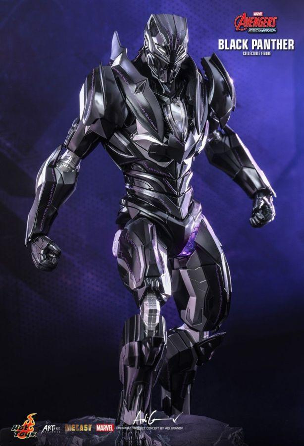 HOTAC05D55 Avengers: Mech Strike - Black Panther Diecast 1:6 Scale Action Figure - Hot Toys - Titan Pop Culture