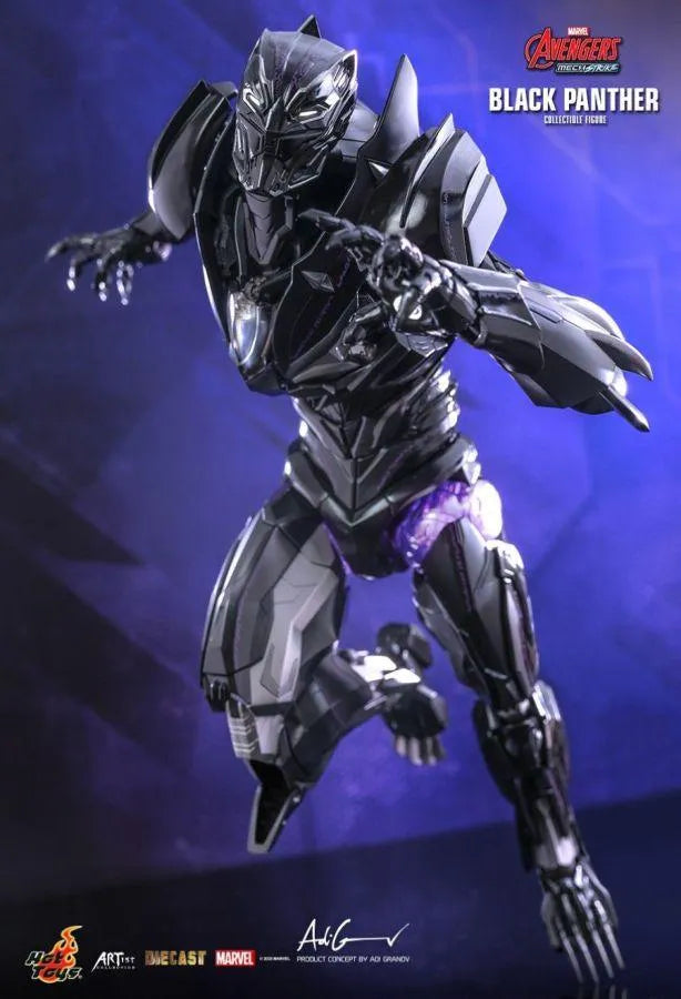 HOTAC05D55 Avengers: Mech Strike - Black Panther Diecast 1:6 Scale Action Figure - Hot Toys - Titan Pop Culture