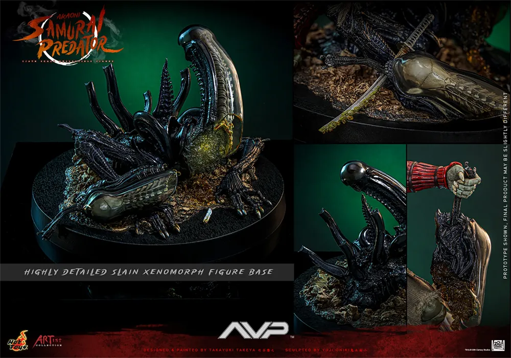 HOTAC06 Alien vs Predator - Akaoni Samurai Predator 1:6 Scale Collectable Action Figure - Hot Toys - Titan Pop Culture