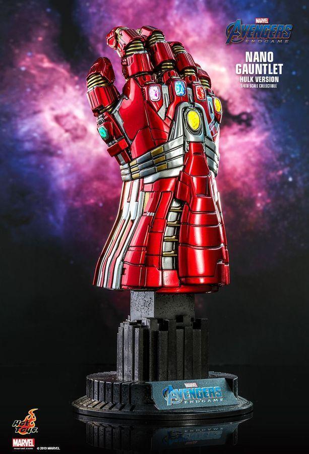 HOTACS009 Avengers 4: Endgame - Nano Gauntlet (Hulk Version) 1:4 Scale Replica - Hot Toys - Titan Pop Culture