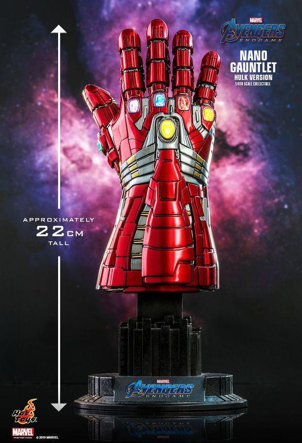 HOTACS009 Avengers 4: Endgame - Nano Gauntlet (Hulk Version) 1:4 Scale Replica - Hot Toys - Titan Pop Culture