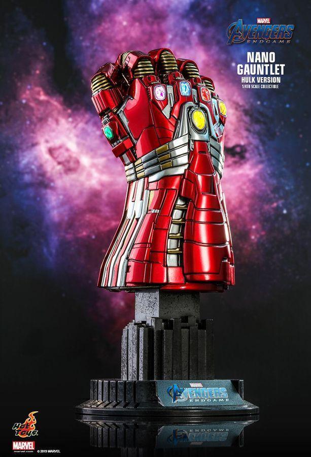 HOTACS009 Avengers 4: Endgame - Nano Gauntlet (Hulk Version) 1:4 Scale Replica - Hot Toys - Titan Pop Culture