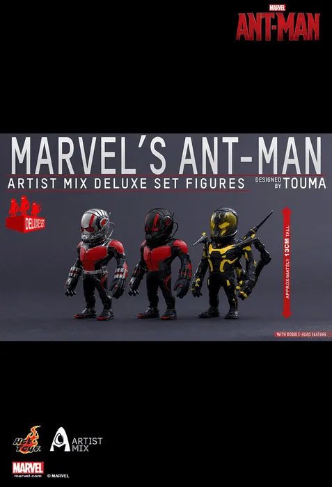 HOTAMC014-015 Ant-Man - Artist Mix Deluxe Set of 3 - Hot Toys - Titan Pop Culture