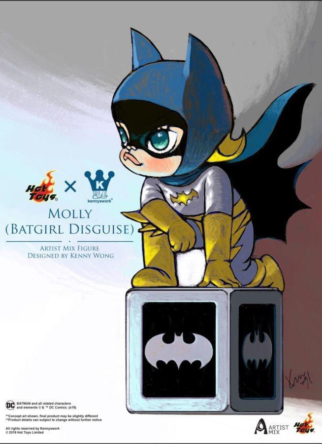 HOTAMC030 Batman - Molly (Batgirl Disguise) Artist Mix - Hot Toys - Titan Pop Culture