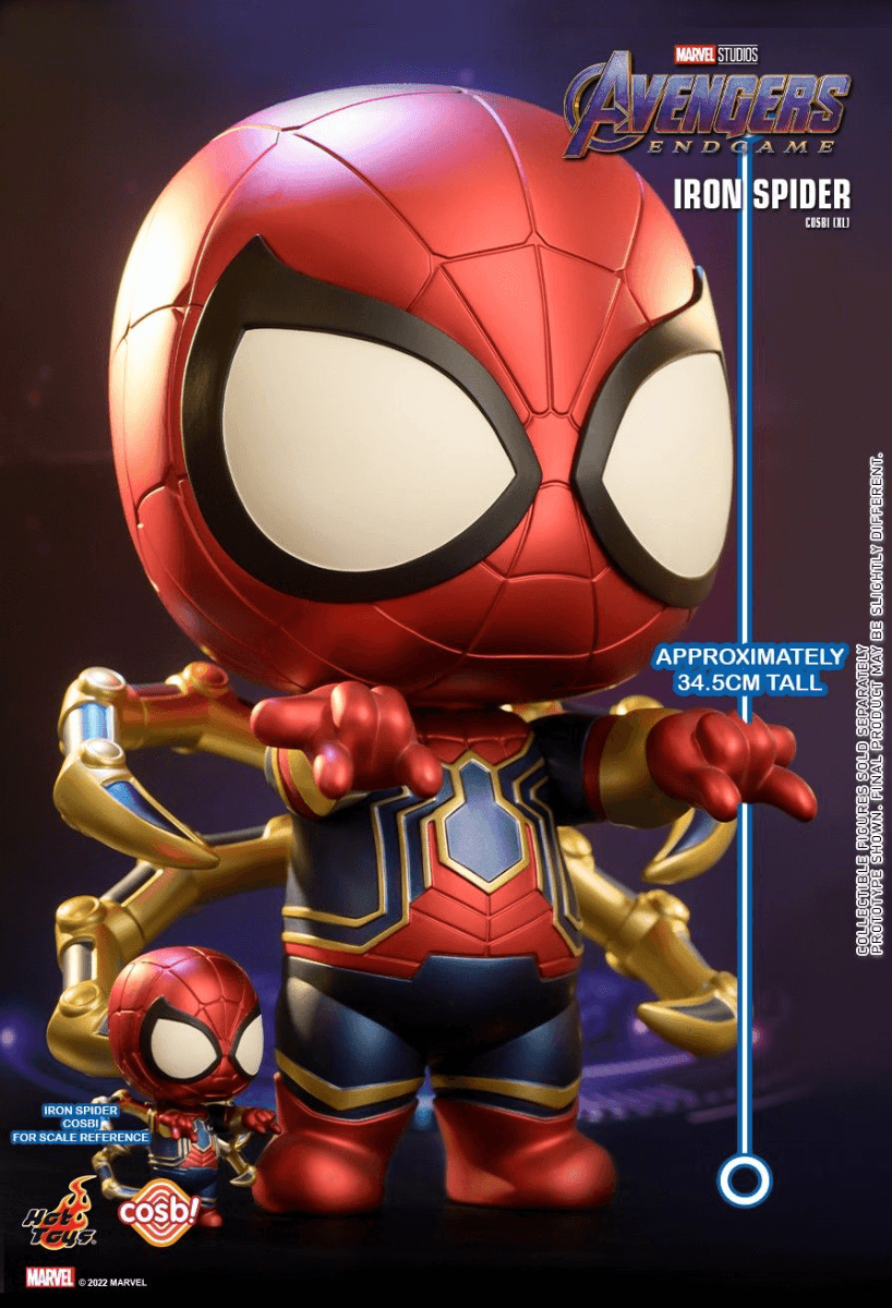 Hot toys iron spider top cosbaby