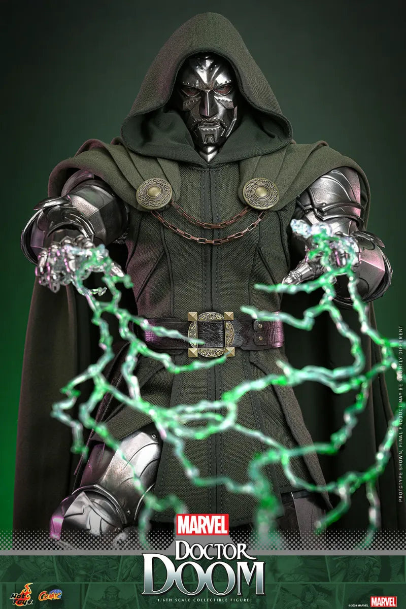 Figura de acción coleccionable a escala 1:6 del Doctor Doom de Los 4 Fantásticos