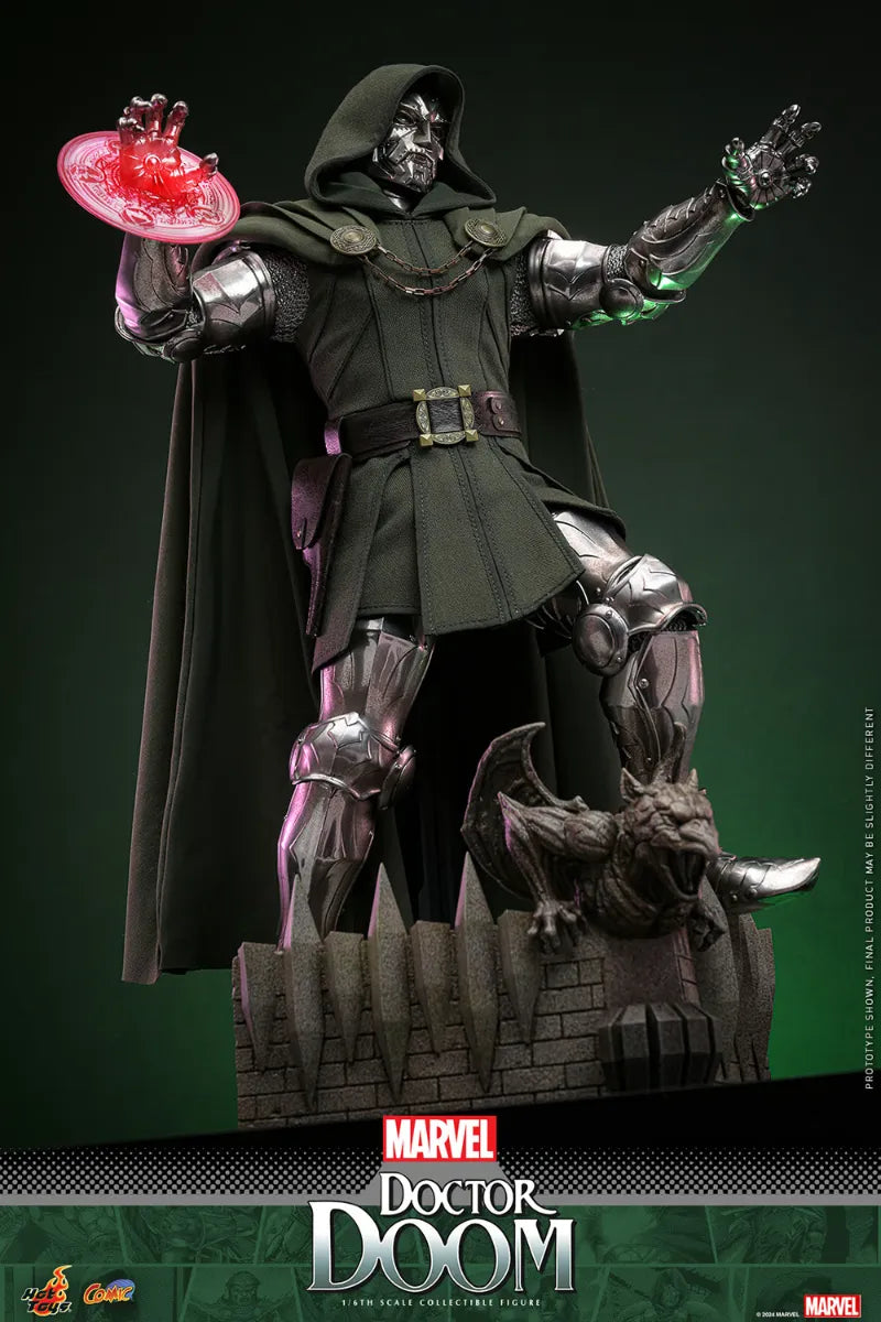 Figura de acción coleccionable a escala 1:6 del Doctor Doom de Los 4 Fantásticos