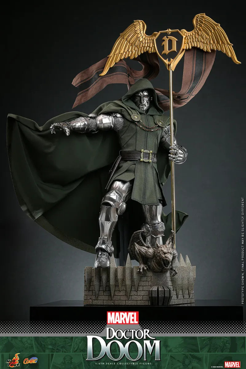 Figura de acción coleccionable a escala 1:6 del Doctor Doom de Los 4 Fantásticos