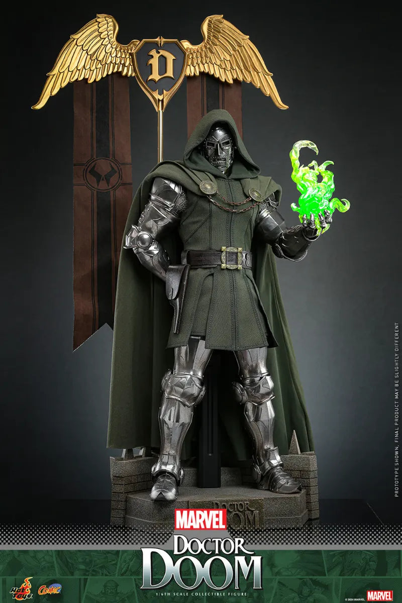 Figura de acción coleccionable a escala 1:6 del Doctor Doom de Los 4 Fantásticos