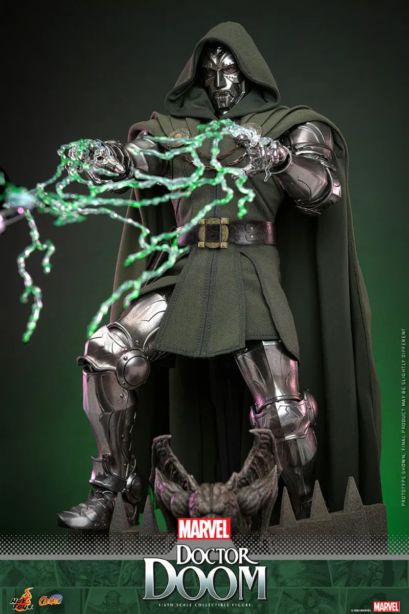 Figura de acción coleccionable a escala 1:6 del Doctor Doom de Los 4 Fantásticos