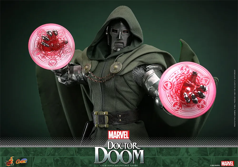 Figura de acción coleccionable a escala 1:6 del Doctor Doom de Los 4 Fantásticos