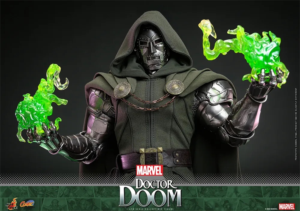 Figura de acción coleccionable a escala 1:6 del Doctor Doom de Los 4 Fantásticos