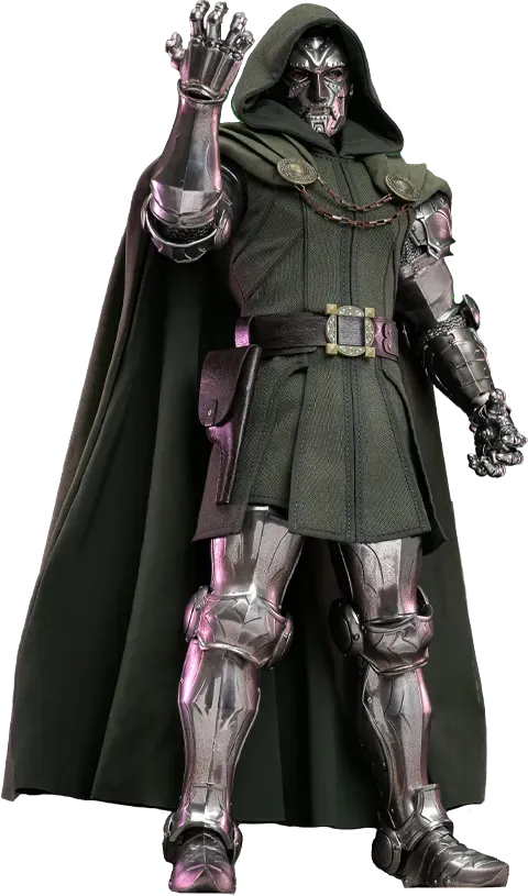 HOTCMS022 Fantastic 4 - Doctor Doom 1:6 Scale Collectable Action Figure - Hot Toys - Titan Pop Culture