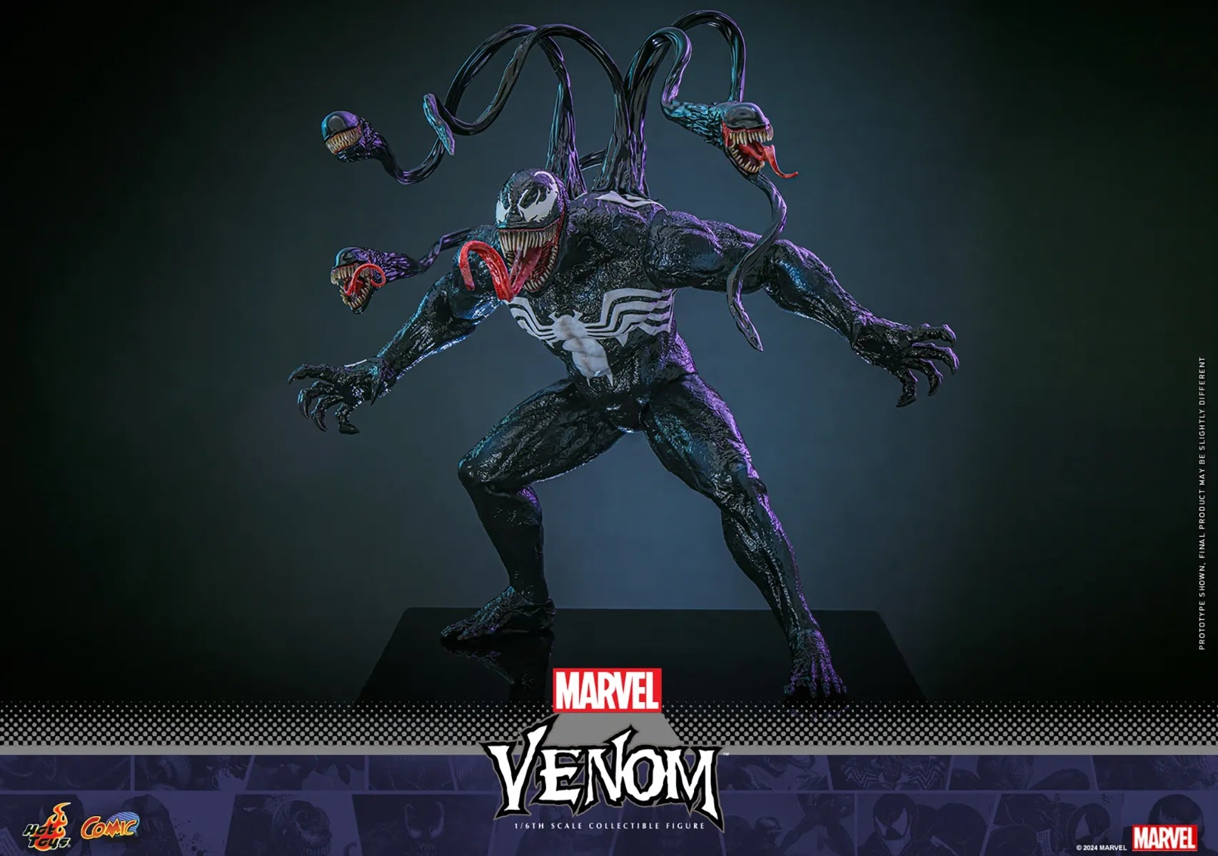 HOTCMS023 Marvel Comics - Venom 1:6 Scale Collectible Figure - Hot Toys - Titan Pop Culture