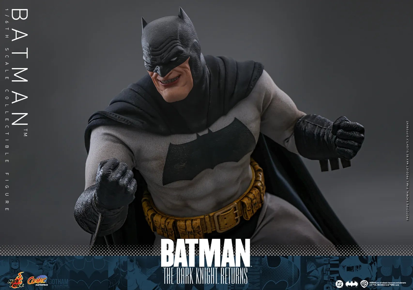 HOTCMS024 Batman: Dark Knight Returns - Batman 1:6 Scale Collectable Action Figure - Hot Toys - Titan Pop Culture