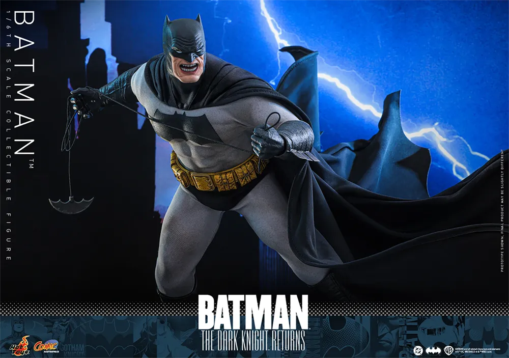 HOTCMS024 Batman: Dark Knight Returns - Batman 1:6 Scale Collectable Action Figure - Hot Toys - Titan Pop Culture