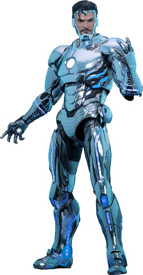 Iron Man - Superior Iron Man Diecast 1:6 Scale Collectable Action Figure