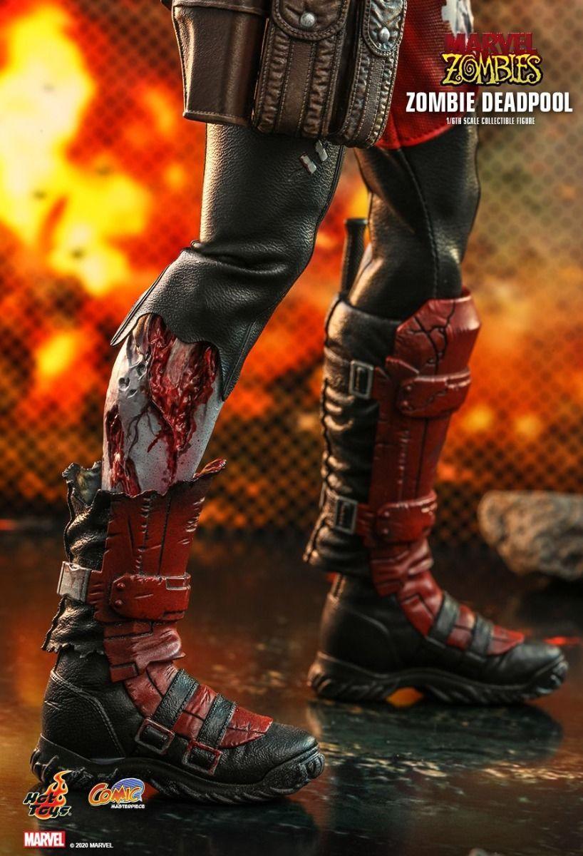 HOTCMS06 Marvel Zombies (comics) - Deadpool 1:6 Scale 12" Action Figure - Hot Toys - Titan Pop Culture