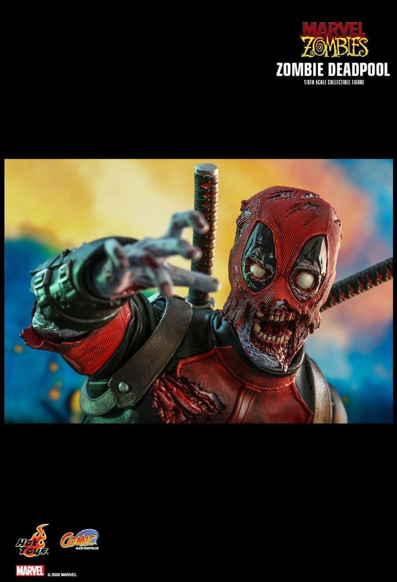 HOTCMS06 Marvel Zombies (comics) - Deadpool 1:6 Scale 12" Action Figure - Hot Toys - Titan Pop Culture