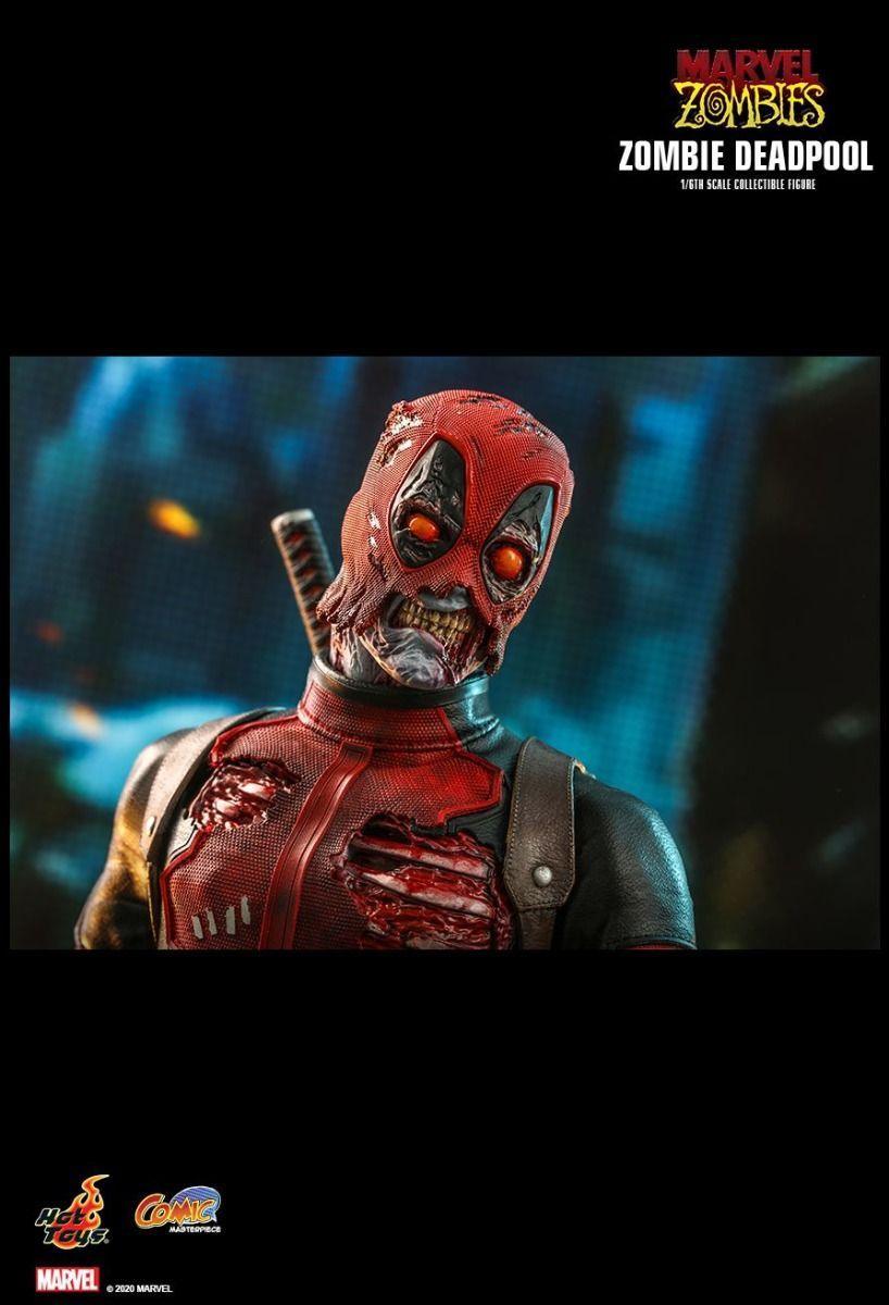 HOTCMS06 Marvel Zombies (comics) - Deadpool 1:6 Scale 12" Action Figure - Hot Toys - Titan Pop Culture