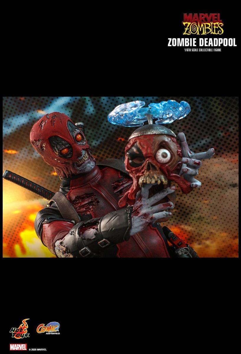 HOTCMS06 Marvel Zombies (comics) - Deadpool 1:6 Scale 12" Action Figure - Hot Toys - Titan Pop Culture