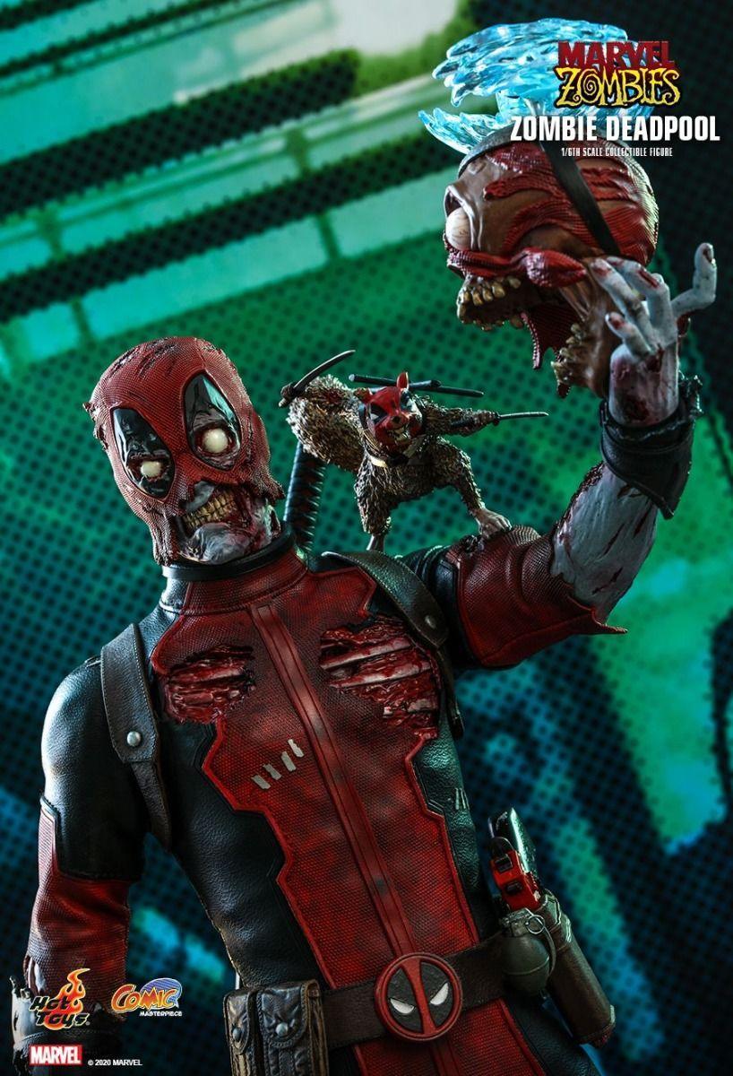 HOTCMS06 Marvel Zombies (comics) - Deadpool 1:6 Scale 12" Action Figure - Hot Toys - Titan Pop Culture