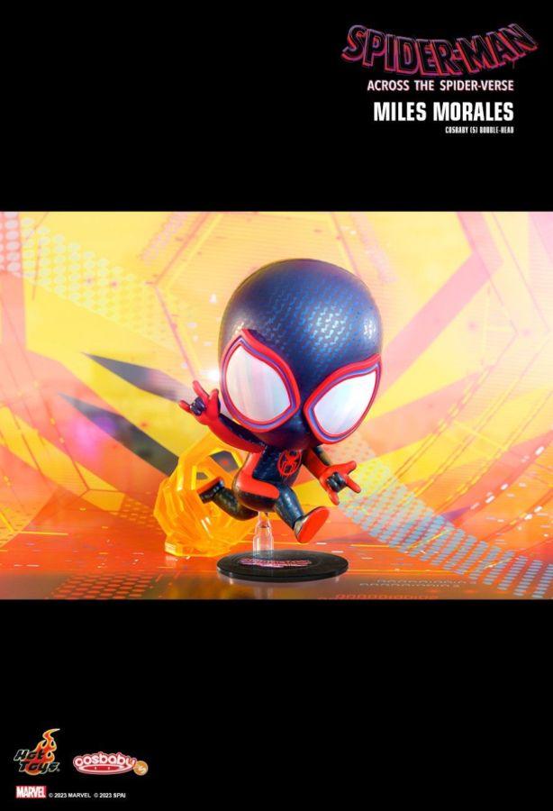 HOTCOSB1018 Spider-Man: Across the Spider-Verse - Miles Morales Cosbaby - Hot Toys - Titan Pop Culture