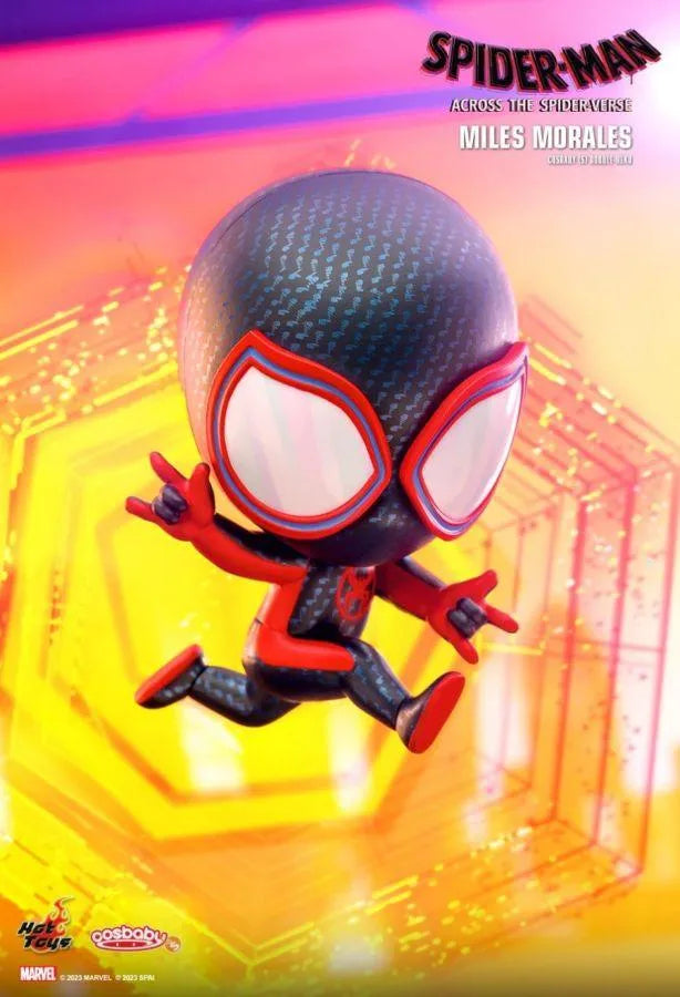 HOTCOSB1018 Spider-Man: Across the Spider-Verse - Miles Morales Cosbaby - Hot Toys - Titan Pop Culture