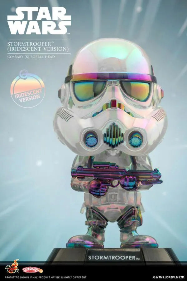 HOTCOSB1026 Star Wars - Stormtrooper (Iridescent) Cosbaby - Hot Toys - Titan Pop Culture