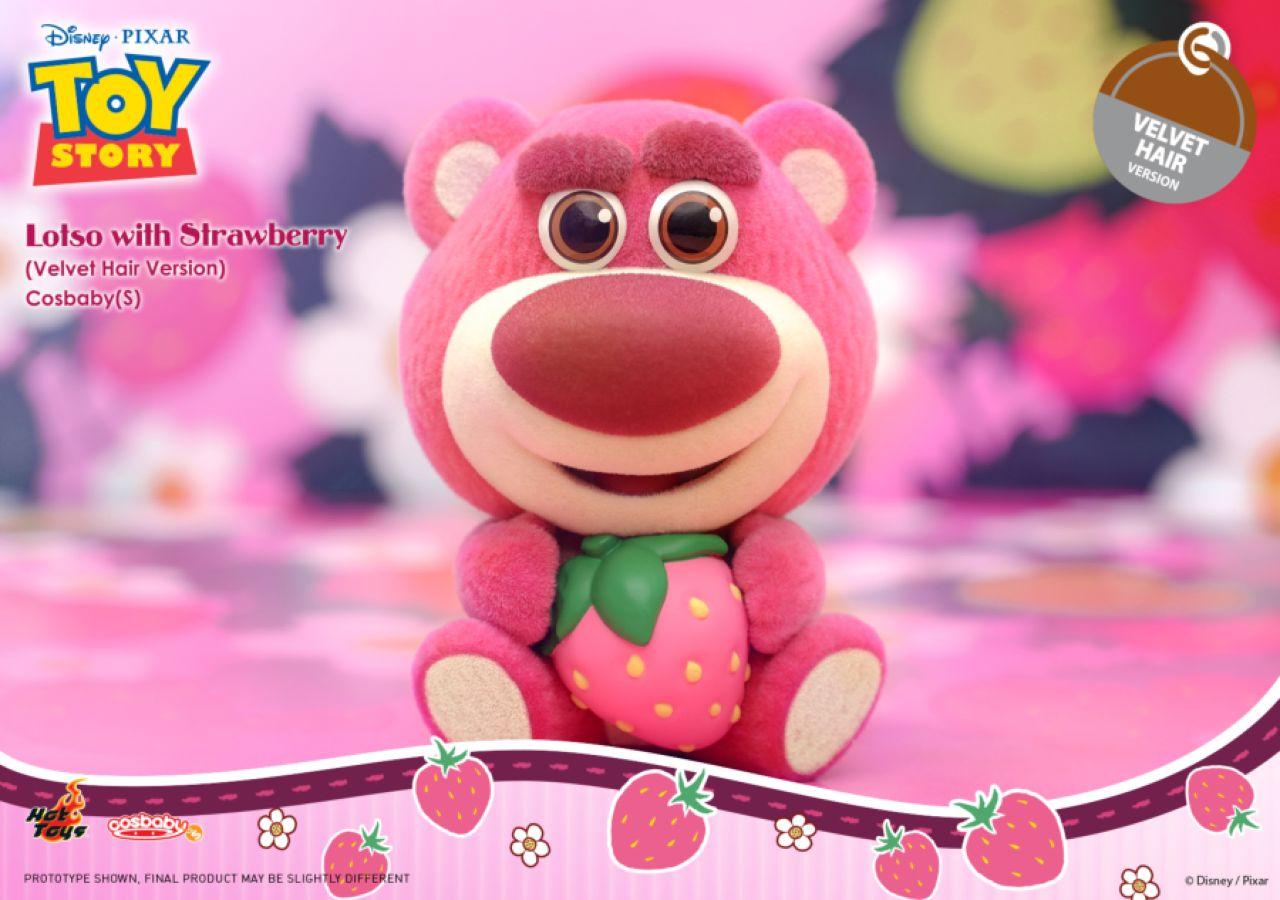 HOTCOSB1036 Toy Story 3 - Lotso with Strawberry (Velvet Hair) Cosbaby - Hot Toys - Titan Pop Culture