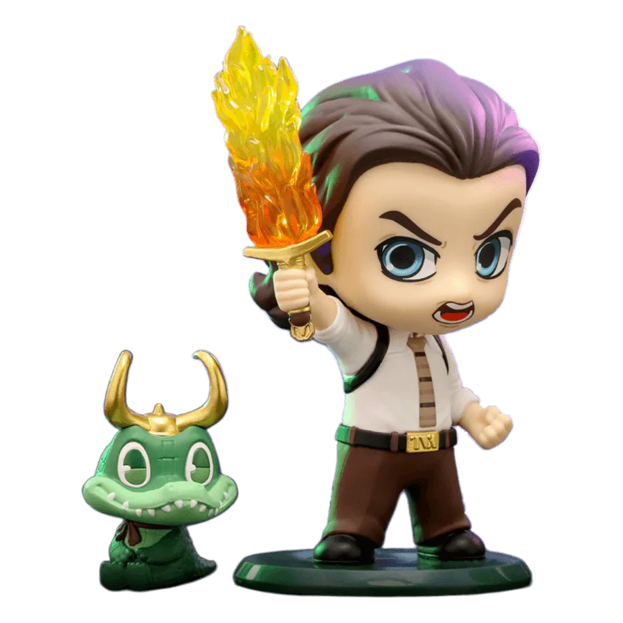 HOTCOSB1042 Loki (TV) - Loki with Alligator Loki Cosbaby Set - Hot Toys - Titan Pop Culture