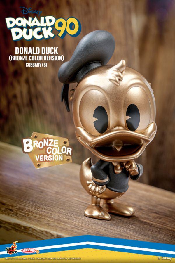 HOTCOSB1075 Disney - Donald Duck Cosbaby (Bronze Color Version] - Hot Toys - Titan Pop Culture