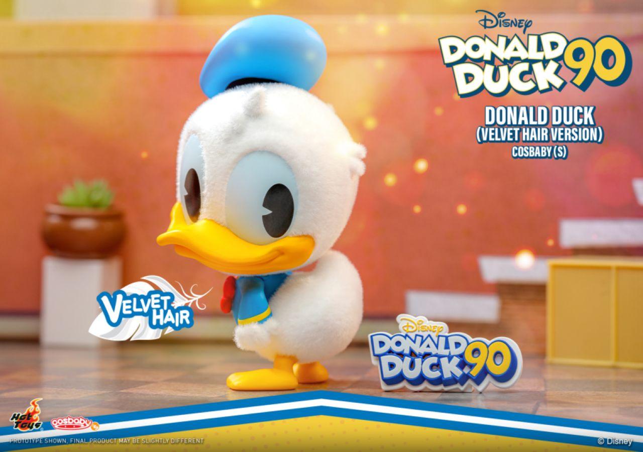 HOTCOSB1084 Disney - Donald Duck (Velvet Hair Version) Cosbaby - Hot Toys - Titan Pop Culture