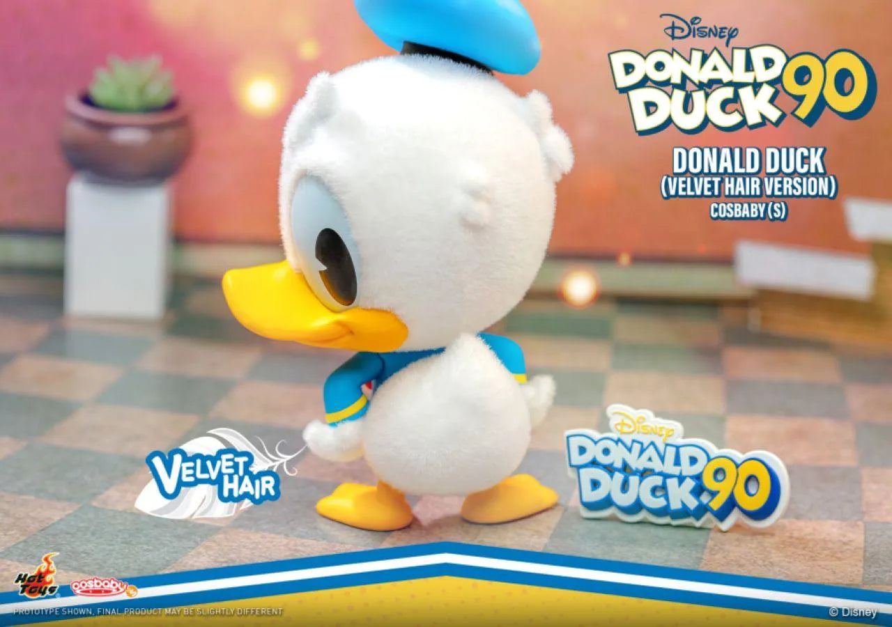 HOTCOSB1084 Disney - Donald Duck (Velvet Hair Version) Cosbaby - Hot Toys - Titan Pop Culture