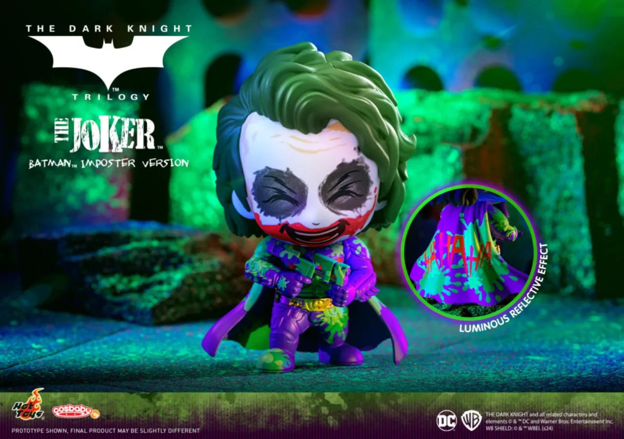 HOTCOSB1094 Batman Dark Knight - Joker (Batman Imposter) Cosbaby - Hot Toys - Titan Pop Culture