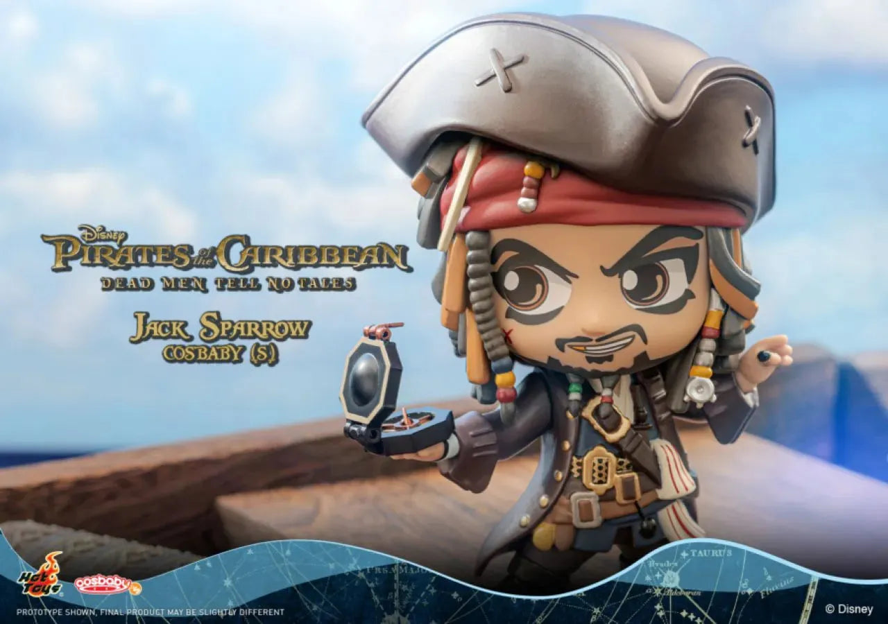 HOTCOSB1099 Pirates of the Caribbean: Dead Men Tell No Tales - Captain Jack Sparrow Cosbaby - Hot Toys - Titan Pop Culture