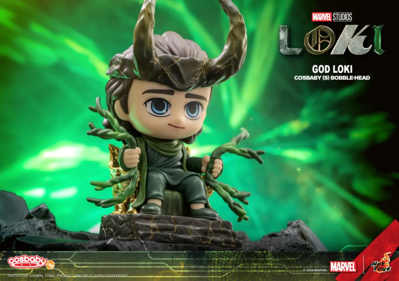 HOTCOSB1100 Loki (TV) - God Loki Cosbaby - Hot Toys - Titan Pop Culture