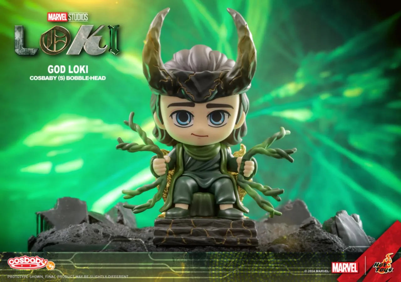 HOTCOSB1100 Loki (TV) - God Loki Cosbaby - Hot Toys - Titan Pop Culture