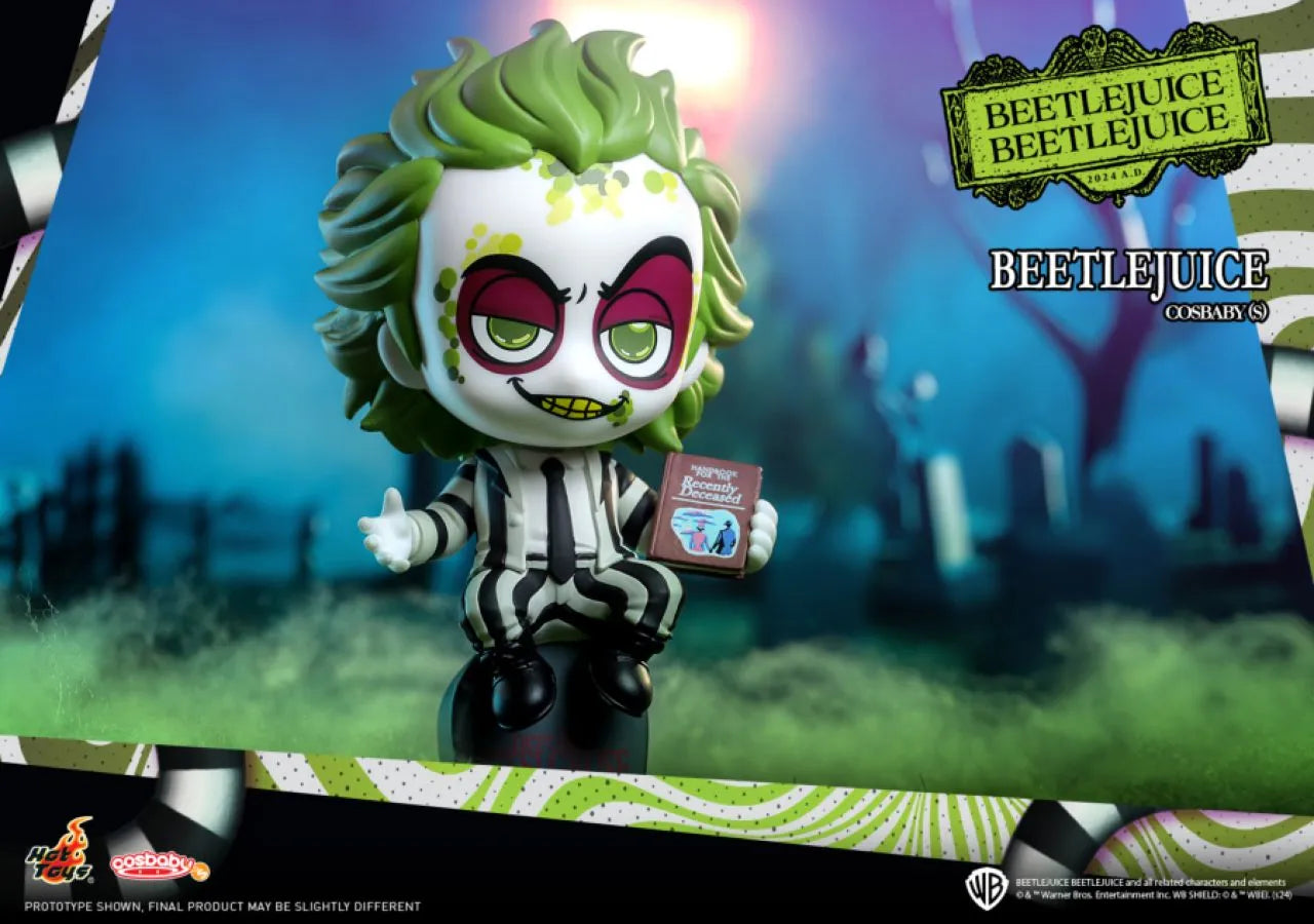 HOTCOSB1107 Beetlejuice Beetlejuice - Beetlejuice Cosbaby - Hot Toys - Titan Pop Culture