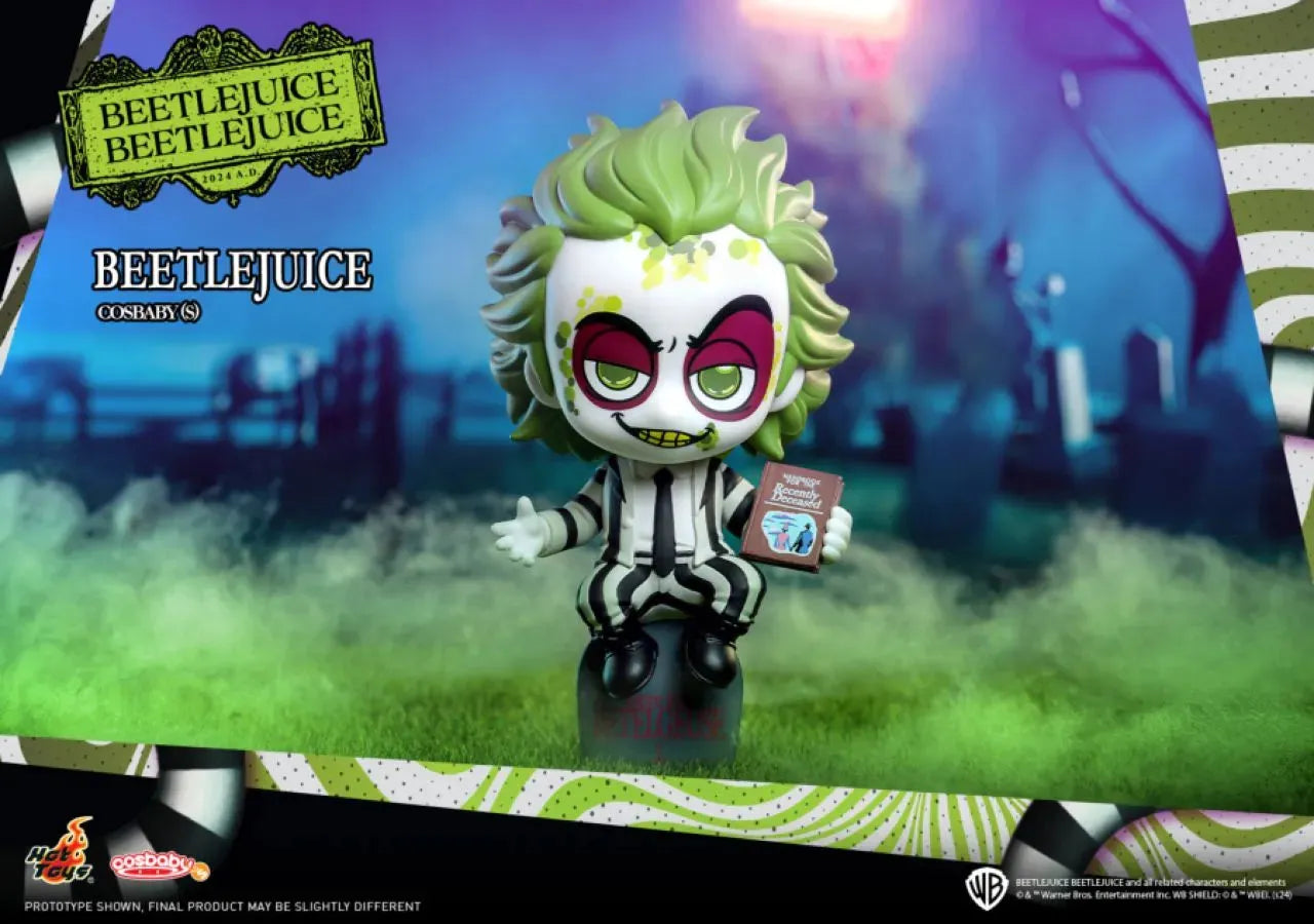 HOTCOSB1107 Beetlejuice Beetlejuice - Beetlejuice Cosbaby - Hot Toys - Titan Pop Culture