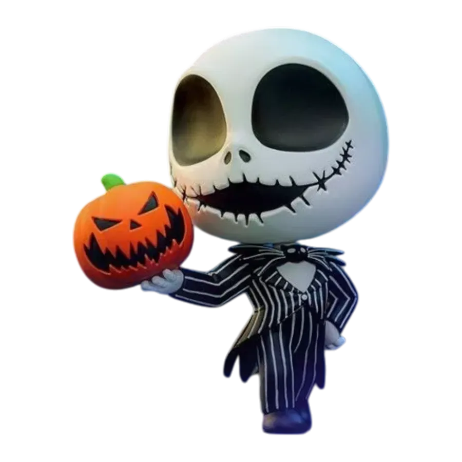 HOTCOSB1110 The Nightmare Before Christmas - Jack Skellington with Pumpkin Cosbaby - Hot Toys - Titan Pop Culture