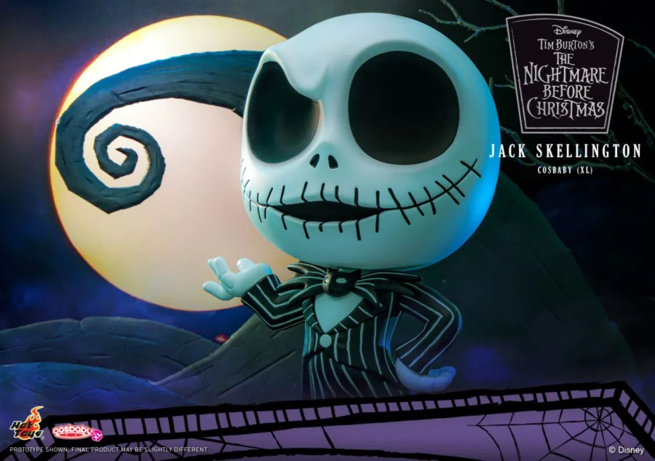 HOTCOSB1114 The Nightmare Before Christmas - Jack Skellington (XL) Cosbaby - Hot Toys - Titan Pop Culture