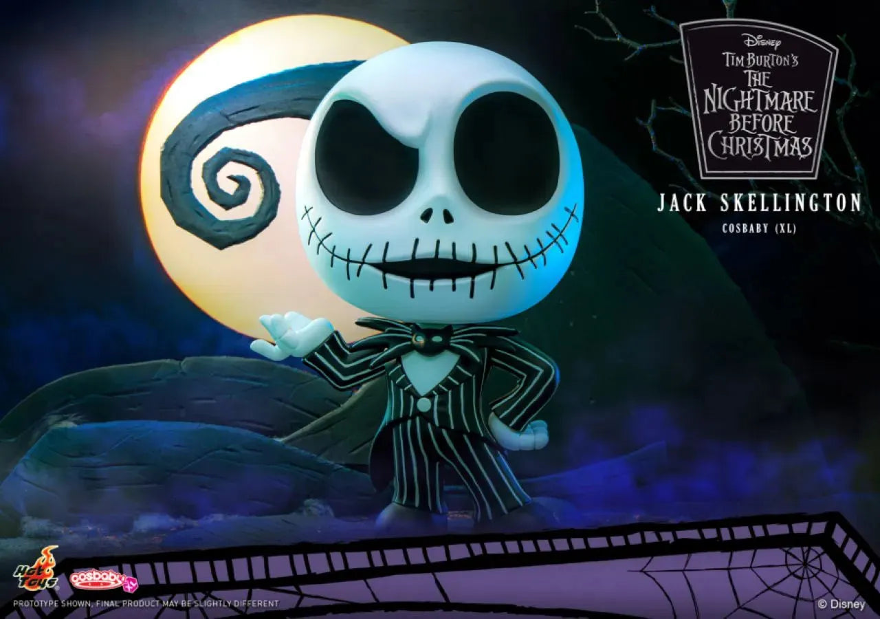 HOTCOSB1114 The Nightmare Before Christmas - Jack Skellington (XL) Cosbaby - Hot Toys - Titan Pop Culture