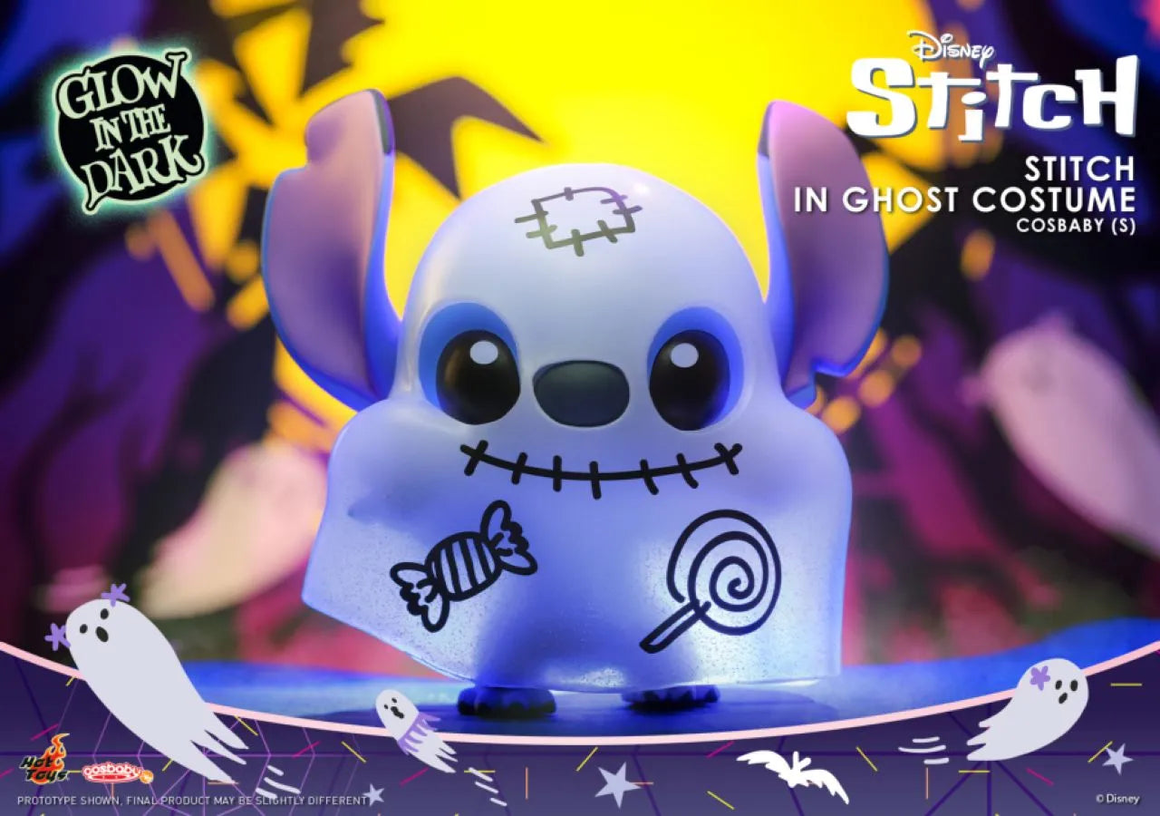 HOTCOSB1117 Lilo & Stitch - Stitch (Halloween Ghost) Cosbaby - Hot Toys - Titan Pop Culture