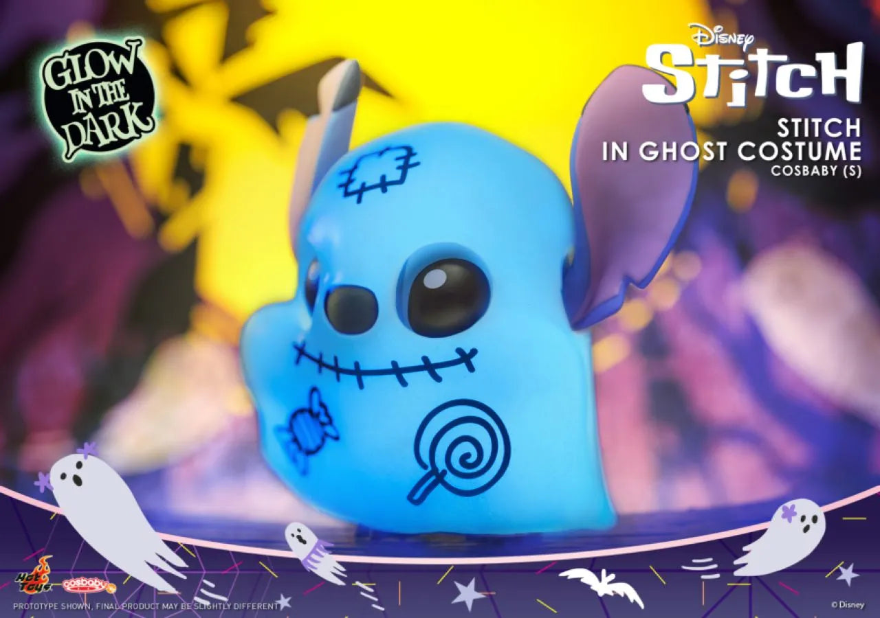 HOTCOSB1117 Lilo & Stitch - Stitch (Halloween Ghost) Cosbaby - Hot Toys - Titan Pop Culture